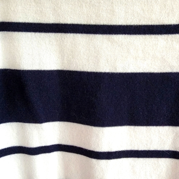 Navy Striped Puma Sweater - Picture 5 of 5
